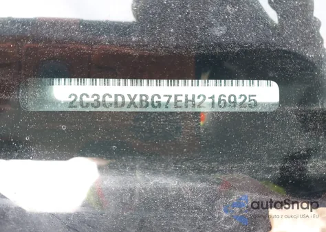 2014 Dodge Charger Se from USA, damaged, VIN 2C3CDXBG7EH216925